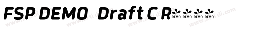 FSP DEMO   Draft C R字体转换